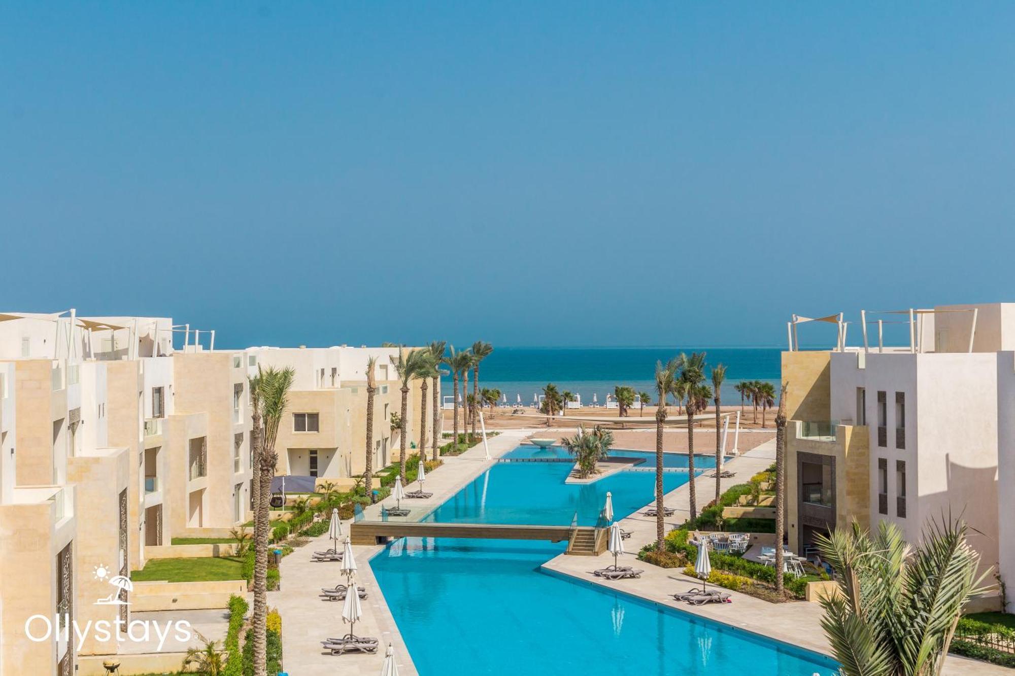 Ollystays Mangroovy Seaview 1Br Beach And Pool Free Access Хургада Экстерьер фото