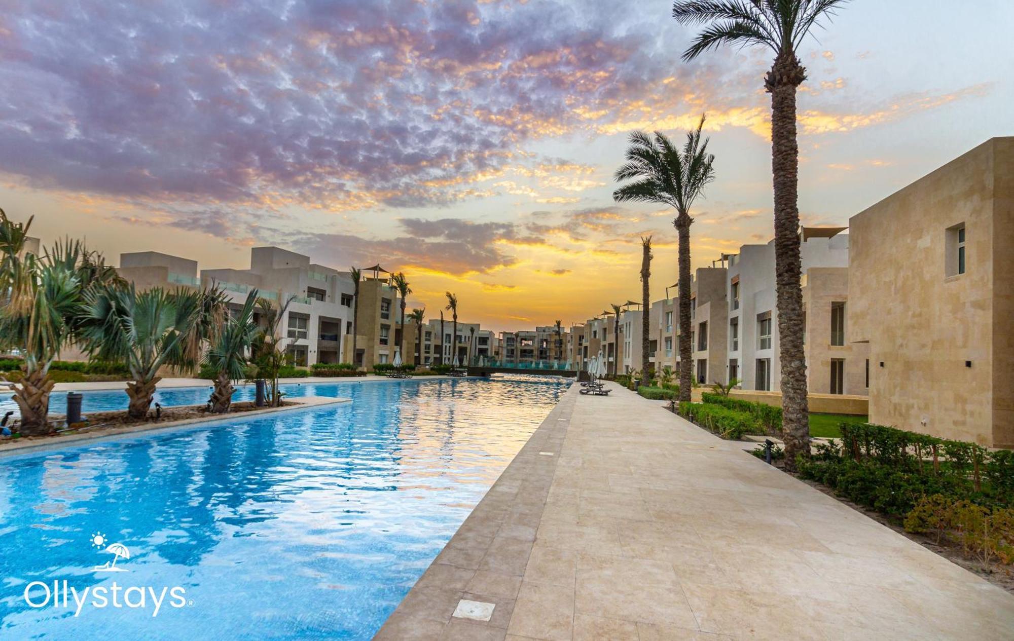 Ollystays Mangroovy Seaview 1Br Beach And Pool Free Access Хургада Экстерьер фото