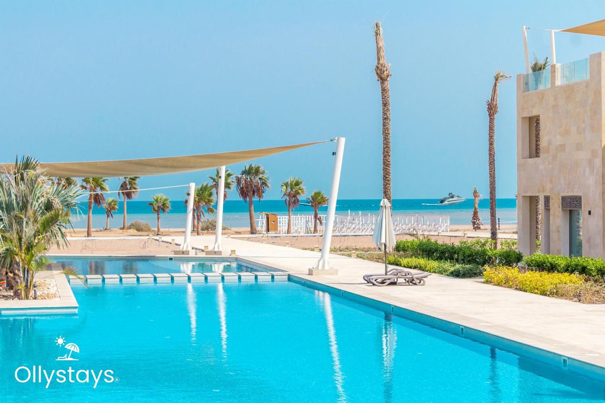 Ollystays Mangroovy Seaview 1Br Beach And Pool Free Access Хургада Экстерьер фото