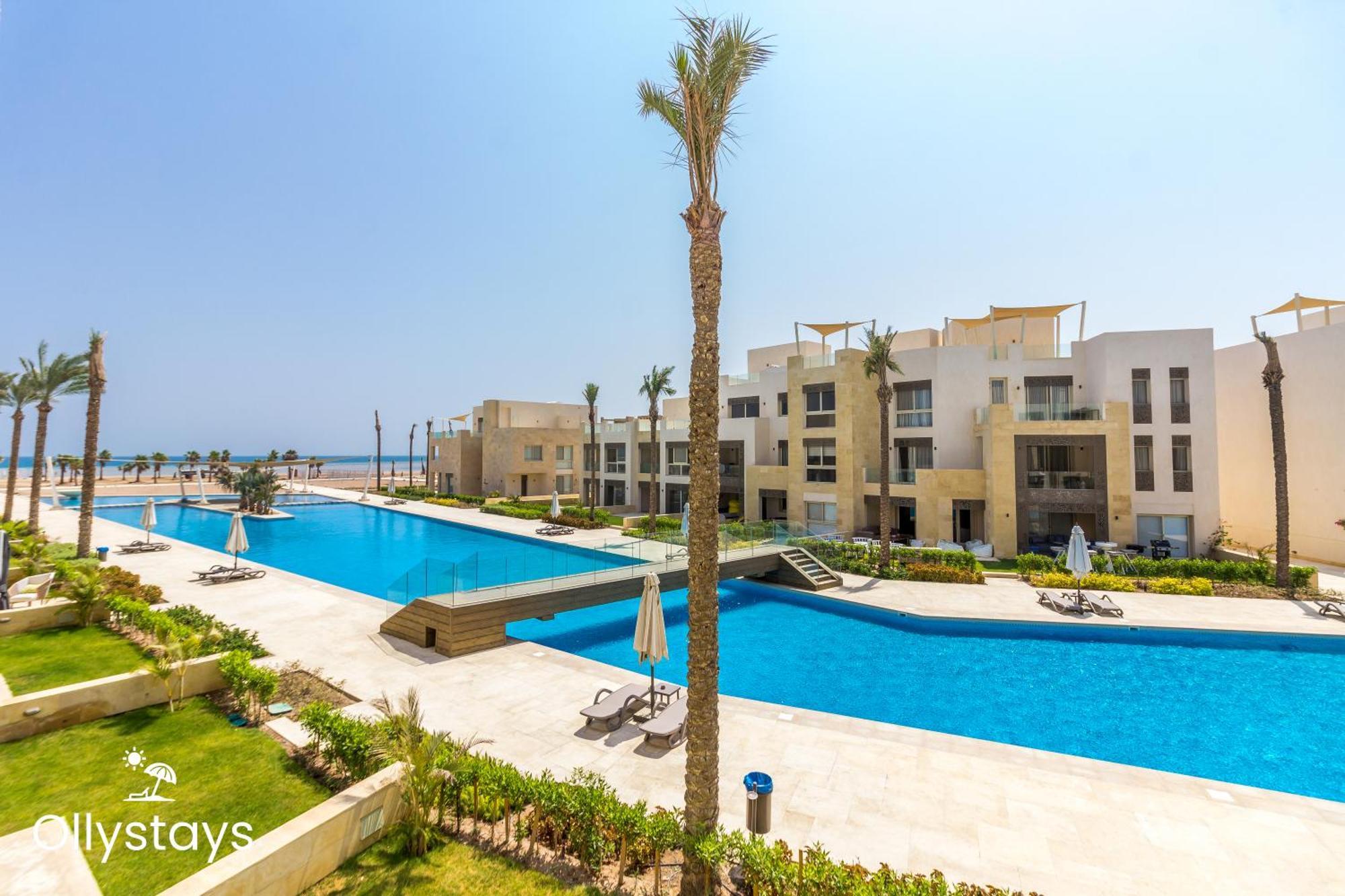 Ollystays Mangroovy Seaview 1Br Beach And Pool Free Access Хургада Экстерьер фото