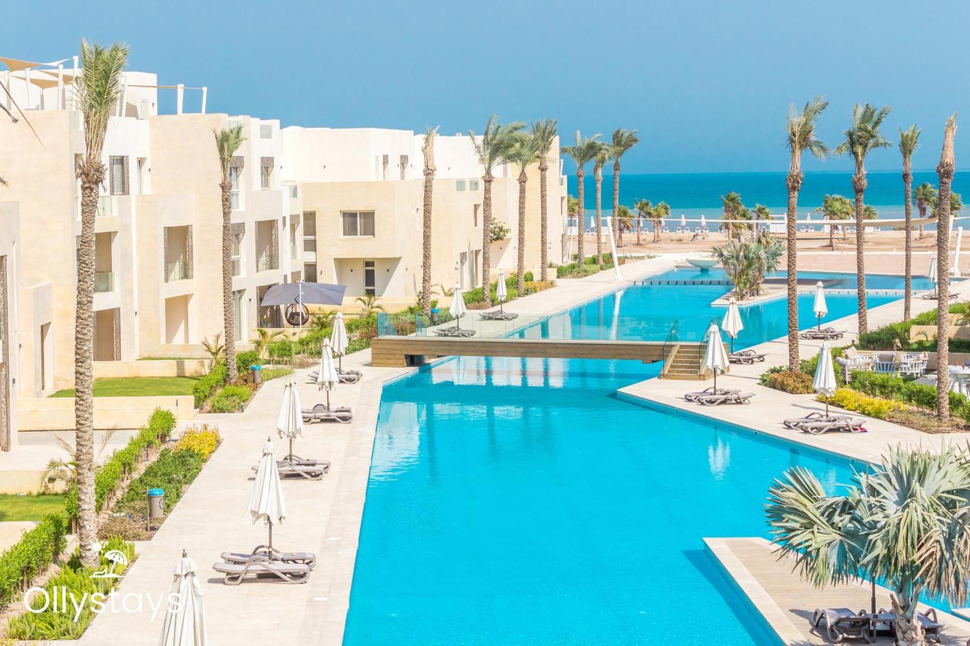 Ollystays Mangroovy Seaview 1Br Beach And Pool Free Access Хургада Экстерьер фото